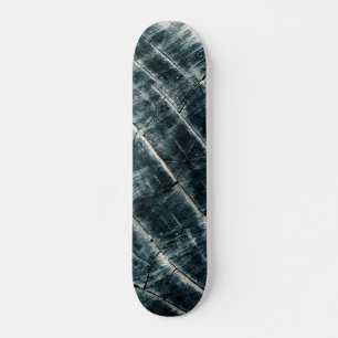 Skateboard Madera pintada de azul