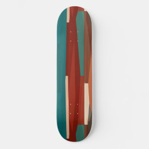 Skateboard Madera y turquesa