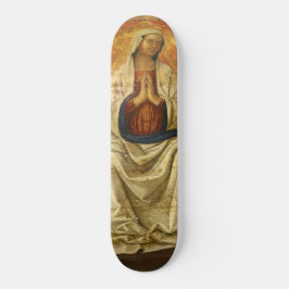 Skateboard Madonna en Gloria (Virgen María Enstronada)
