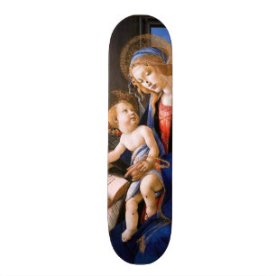 Skateboard Madonna enseña al niño Jesús Sandro Botticelli