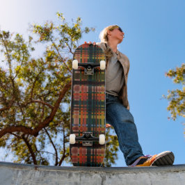 Skateboard Madras moderno de mediados de siglo