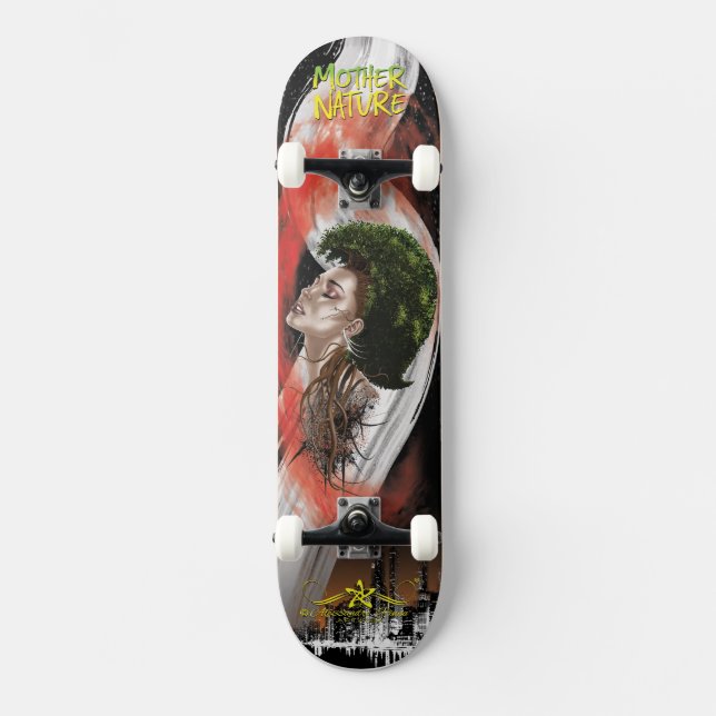 Skateboard Madre Naturaleza 2/4 (Anverso)