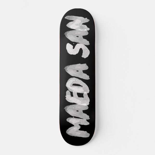 Skateboard Maeda San (Anverso)