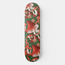 Skateboard Magic Red and Green