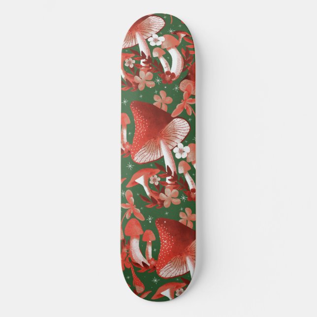 Skateboard Magic Red and Green (Anverso)