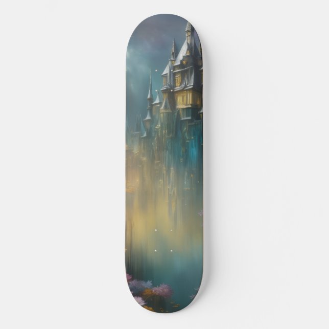 Skateboard Magical Dreamland Artwork for Fantasy Lover (Anverso)