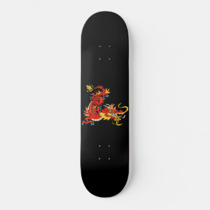 Skateboard Magnífico Dragón Oriental