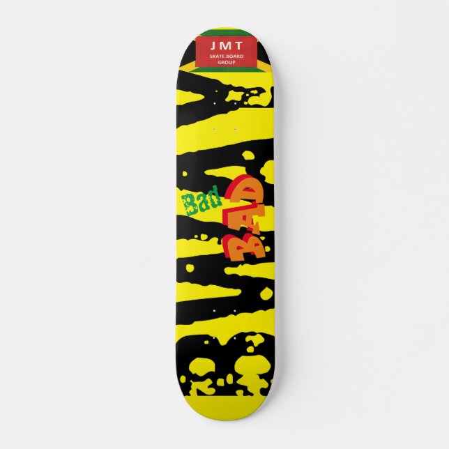 Skateboard MAL AUTOPISTA JMT JAMAICA 7 3/4" cubierta para ska (Anverso )