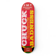 MALDAD DE CHUCK. 1 AGO 1834. 8 1/2" Tabla de Skat