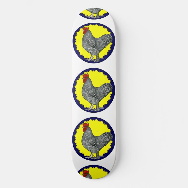 Skateboard Maline Rooster (Anverso)