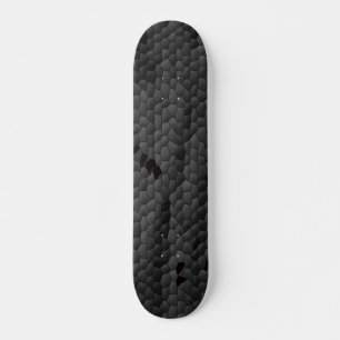 Skateboard Mamba negra en ilustraciones, pinturas de arte,