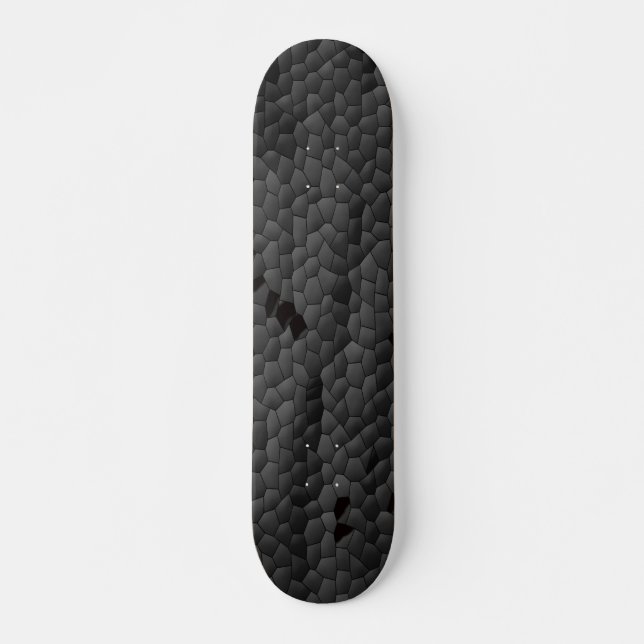 Skateboard Mamba negra en ilustraciones, pinturas de arte, (Anverso )