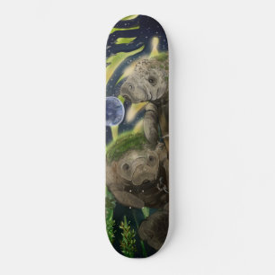 Skateboard Manatee de equilibrio frágil