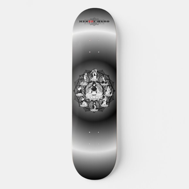 Skateboard Mandala (Anverso)