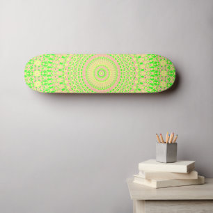 Skateboard Mandalá bohemio