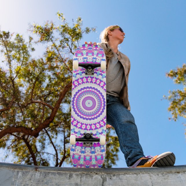 Skateboard Mándala Boho (Exterior 1)
