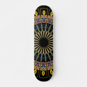 Skateboard Mandalá Círculo Completo 2