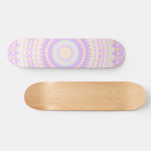 Skateboard Mandalá Colorido (Horz)