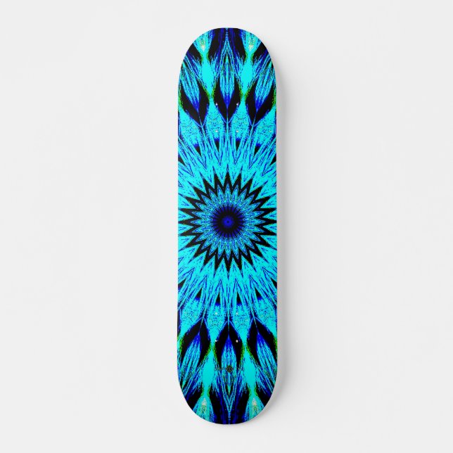 Skateboard Mandalá de Cristal (Anverso )