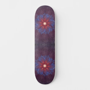 Skateboard Mandala de explosión de llama cósmica