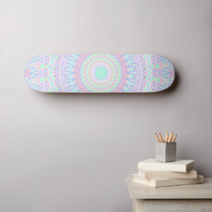 Skateboard Mandalá de Hippie Funky
