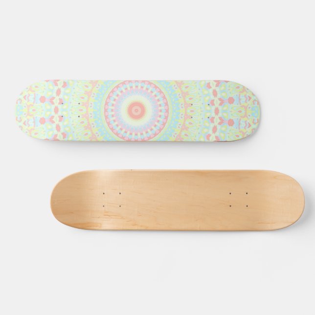 Skateboard Mandalá de Hippie Funky (Horz)