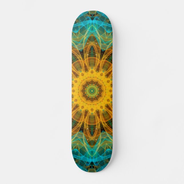 Skateboard Mandala de la estrella del océano (Anverso)