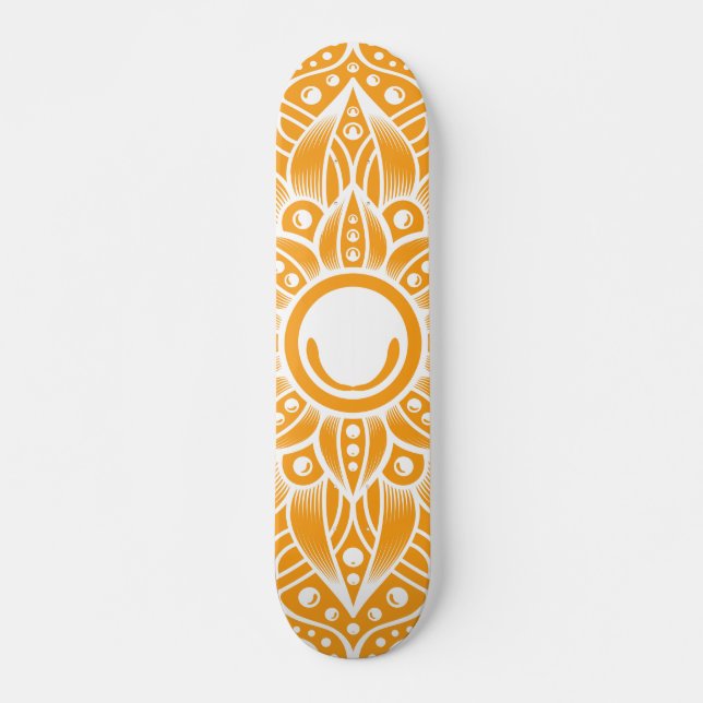 Skateboard Mandala de lujo 13 (Anverso )