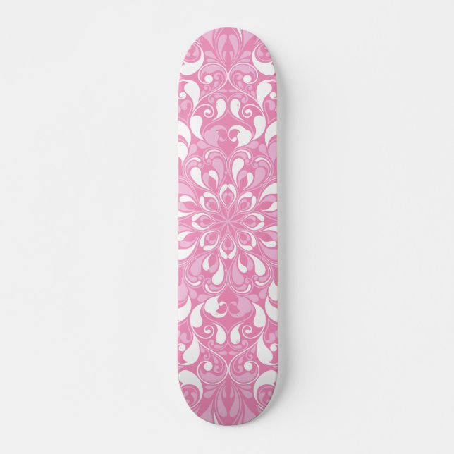 Skateboard Mandala de lujo 18 (Anverso )