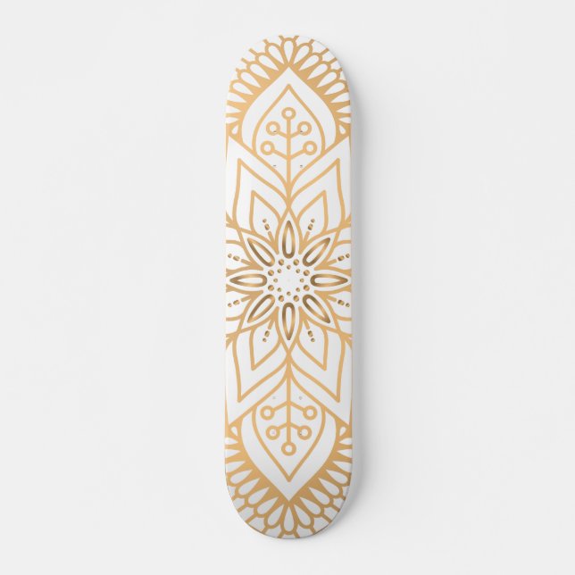 Skateboard Mandala de lujo 31 (Anverso )
