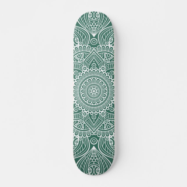 Skateboard Mandala de lujo 37 (Anverso )