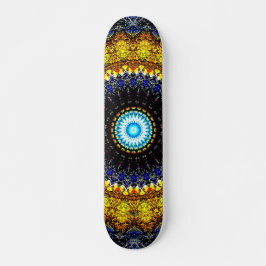 Skateboard Mandala de salpicaduras