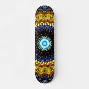Skateboard Mandala de salpicaduras
