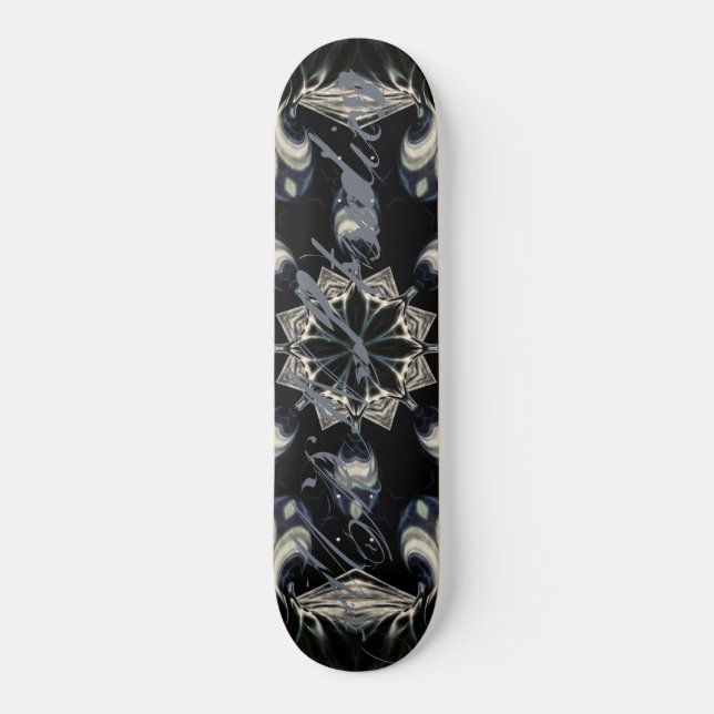 Skateboard Mandala elegante (Anverso)