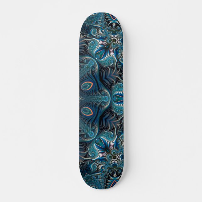 Skateboard Mandala espacial misteriosa (Anverso )