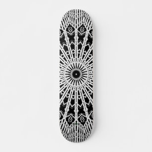 Skateboard Mandala Espejo