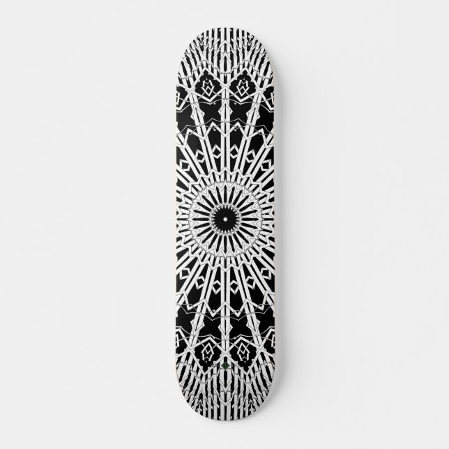 Skateboard Mandala Espejo (Anverso )