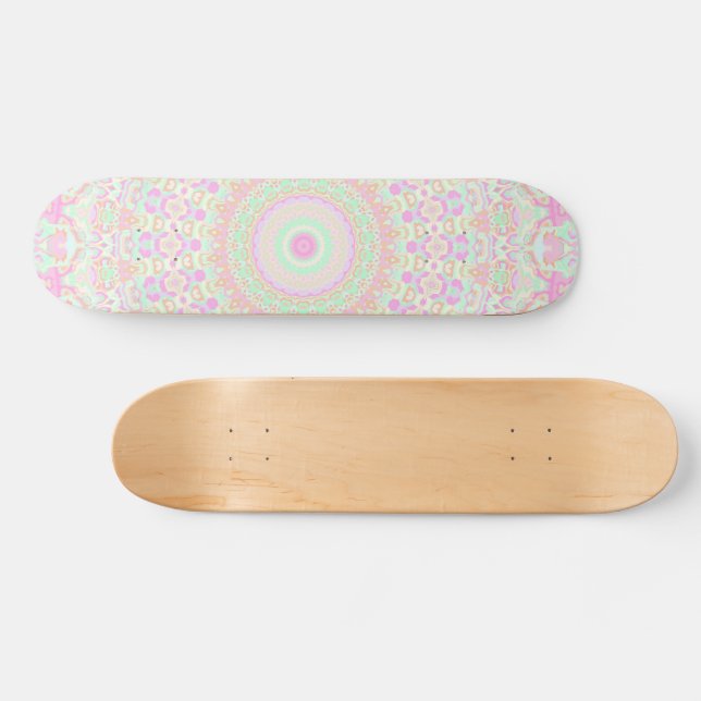 Skateboard Mandalá Hippie   (Horz)