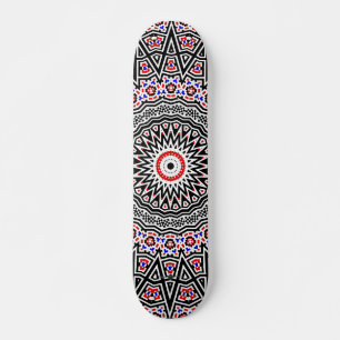Skateboard Mandalá Mosaico