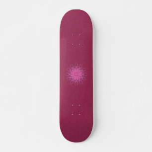 Skateboard Mandala spinner rosa
