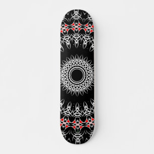 Skateboard Mandala Tribal Celta ( Rojo )
