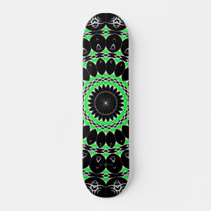 Skateboard Mandala Tribal Celta ( Verde )