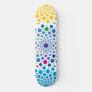 Skateboard Mandalas de círculos 3