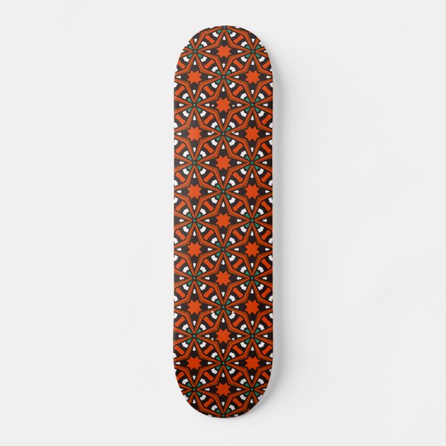 Skateboard Mandarino (Anverso)