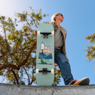 Skateboard Maní Snoopy Dog House Go Wild
