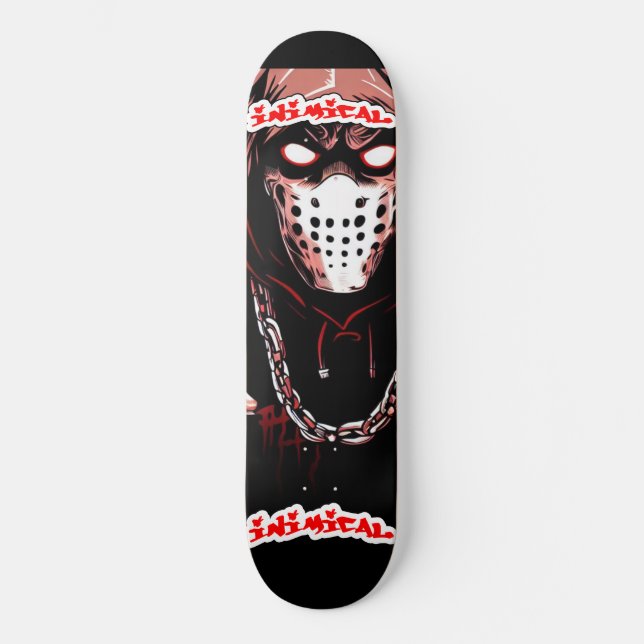 Skateboard Maniac oriental profundo hostil #2 (Anverso)