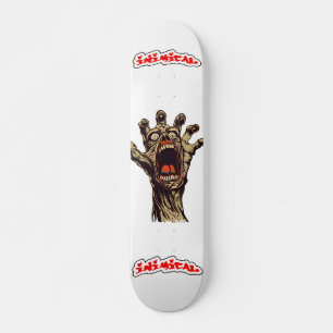 Skateboard Mano de grito hostil