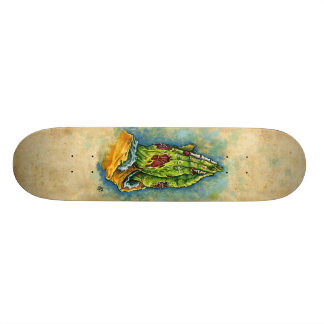 SKATEBOARD MANOS DE ROGACIÓN DEL ZOMBI