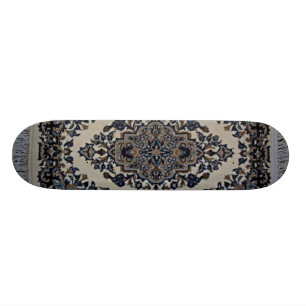 Skateboard manta blanca