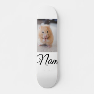 Skateboard Manta personalizada con foto de animal colorido si